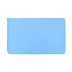 TEHAUX Cat Litter Box- 1Pc Food Feeding Mat Silicone Anti- Spill Placemat Anti- Slip Pad Car Mat For Pet