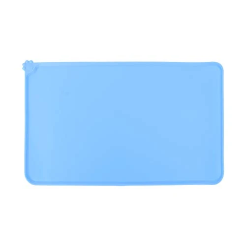 TEHAUX Cat Litter Box- 1Pc Food Feeding Mat Silicone Anti- Spill Placemat Anti- Slip Pad Car Mat For Pet 3 TEHAUX Cat Litter Box- 1Pc Food Feeding Mat Silicone Anti- Spill Placemat Anti- Slip Pad Car Mat For Pet