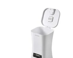 DOGNESS 9L Pet Automatic Cat Feeder | Programmable Auto Pet Dog Food Dispenser Feeder For Kitten Puppy - Portion Control Up To 4 Meals/Day,Voice Recording,Battery And Plug-in Power (White) -Pet Products Shop 21Lr8exFSEL