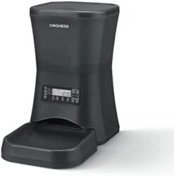 DOGNESS 9L Pet Automatic Cat Feeder | Programmable Auto Pet Dog Food Dispenser Feeder For Kitten Puppy - Portion Control Up To 4 Meals/Day,Voice Recording,Battery And Plug-in Power (White) -Pet Products Shop 21WCx1Pbp0L. AC