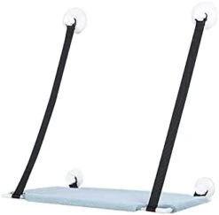 GENERIC Single Layer Cat Litter Window Plus Velvet Hanging Swing Pet Supplies Cat Sucker Warm Hanging Nest Pet Supplies Plus Hoodie (Orange, One Size) -Pet Products Shop 21aU93z5bxL. AC 1