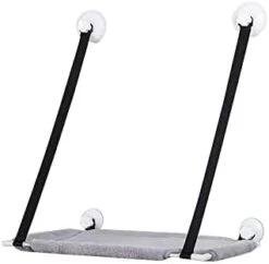 Howstar Pet Supplies For Small Dogs Food Single Layer Cat Litter Window Plus Velvet Hanging Swing Pet Supplies Cat Sucker Warm Hanging Nest -Pet Products Shop 314pp8f573L. AC