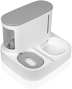 Gravity Pet Feeder And Water Dispenser Set, Automatic Cat Food Dispenser, Automatic Pet Feeder And Water Dispenser 2 In 1Suitable For Tracing Dogs And Pets -Pet Products Shop 317 pKorNL. AC