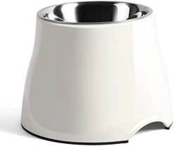 Yoken Elevated Dog Bowls, [Prevention Of Vertebrae Disease] [Super Non-Slip] Dog Bowl With Stainless Steel Bowl, High Capacity Dog Food Bowls, Colorful Raised Dog Bowls For Medium/Small Size Dogs -Pet Products Shop 318 5Ig4wmL. AC