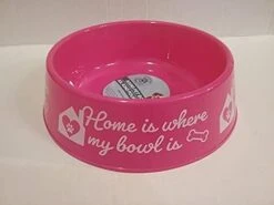 JF- Pet Round Bowls 9in Dogs, Cats (Pink) -Pet Products Shop 318BRWY5APS. AC