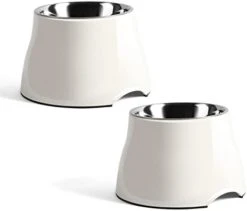 Yoken Elevated Dog Bowls, [Prevention Of Vertebrae Disease] [Super Non-Slip] Dog Bowl With Stainless Steel Bowl, High Capacity Dog Food Bowls, Colorful Raised Dog Bowls For Medium/Small Size Dogs -Pet Products Shop 31Blh5X7u6L. AC