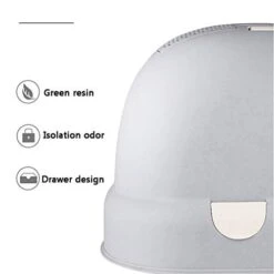 Luckxuan Cat Litter Box Cat Litter Bowl Full Closed Drawer Cat Food Cat Toilet Large Cat Sand Bowl Anti-Splashing Cat Pot Pot Pull Deodorant Cats Litter Pan (Color : Red) 12 Luckxuan Cat Litter Box Cat Litter Bowl Full Closed Drawer Cat Food Cat Toilet Large Cat Sand Bowl Anti-Splashing Cat Pot Pot Pull Deodorant Cats Litter Pan (Color : Red) -Pet Products Shop 31CE6zSzMVL