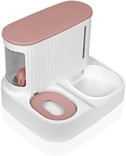 Gravity Pet Feeder And Water Dispenser Set, Automatic Cat Food Dispenser, Automatic Pet Feeder And Water Dispenser 2 In 1Suitable For Tracing Dogs And Pets -Pet Products Shop 31DHMNnTyoL. AC