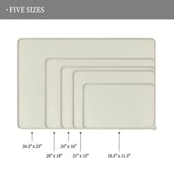 Reopet Silicone Dog Cat Bowl Mat Non-Stick Food Pad Water Cushion Waterproof - Multiple Colors, Sizes & Purposes 18 Reopet Silicone Dog Cat Bowl Mat Non-Stick Food Pad Water Cushion Waterproof - Multiple Colors, Sizes & Purposes -Pet Products Shop 31EFvOZDCsL