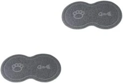 Ipetboom Cat Litter Box Floor Rose Clean With Trapper Easy Placemat Multi- Mats For Puppy Food Grey Inches Mat Dog Scatter And Anti- Dish Kitten Pet Mesh Control Litter Pad Non- Cat Litter Mat 22 Ipetboom Cat Litter Box Floor Rose Clean With Trapper Easy Placemat Multi- Mats For Puppy Food Grey Inches Mat Dog Scatter And Anti- Dish Kitten Pet Mesh Control Litter Pad Non- Cat Litter Mat -Pet Products Shop 31Ffj7TKjcL. AC