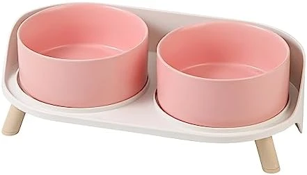 Elevated Dog Food Water Bowl - Raised Dog Bowls With Stand Non Skid - Double Dog Feeding Bowl Set With Splash Proof Guard - Ceramic Pet Dish For Small To Medium Dogs And Large Cats - 28.74 Oz - 850 Ml 8 Elevated Dog Food Water Bowl - Raised Dog Bowls With Stand Non Skid - Double Dog Feeding Bowl Set With Splash Proof Guard - Ceramic Pet Dish For Small To Medium Dogs And Large Cats - 28.74 Oz - 850 Ml - Image 6