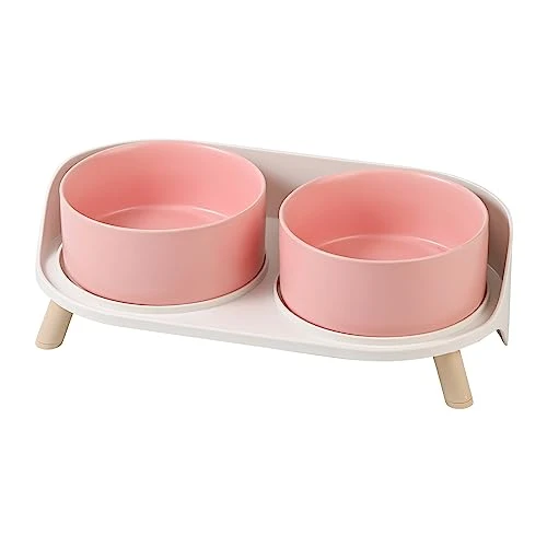 Elevated Dog Food Water Bowl - Raised Dog Bowls With Stand Non Skid - Double Dog Feeding Bowl Set With Splash Proof Guard - Ceramic Pet Dish For Small To Medium Dogs And Large Cats - 28.74 Oz - 850 Ml 3 Elevated Dog Food Water Bowl - Raised Dog Bowls With Stand Non Skid - Double Dog Feeding Bowl Set With Splash Proof Guard - Ceramic Pet Dish For Small To Medium Dogs And Large Cats - 28.74 Oz - 850 Ml