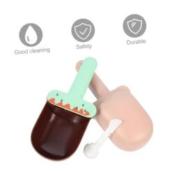 Mipcase 4 Pcs Cat Food Spoon Plastic Scoop Ice Cream Spoon Mixing Spoon Flour Scoop Dry Food Scoop Canisters Freezer Plastic Scoop Cat Food Shovel Kitten Food Shovel Ice Cream Shaped Spoon -Pet Products Shop 31JZcTRP6pL