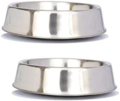 Iconic Pet 3 Cup Stainless Steel Non Skid Pet Bowl For Dog Or Cat (2 Pack), 24 Oz -Pet Products Shop 31JxCOvq0hL. AC