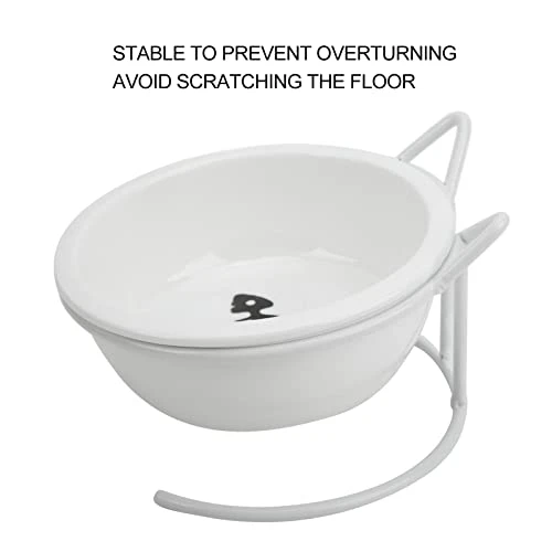 GLOGLOW Raised Ceramic Litter Prevents Vomiting Lutbar Reduces Dog Litter Pressure 6 GLOGLOW Raised Ceramic Litter Prevents Vomiting Lutbar Reduces Dog Litter Pressure - Image 4