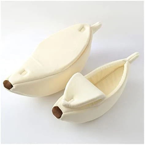 UNOVAP Pet Kennel Winter Warm Soft Banana Cat Bed House Comfortable Mat Portable Cat Litter Basket Supplies Bedding (Color : Yellow, Size : Medium) 15 UNOVAP Pet Kennel Winter Warm Soft Banana Cat Bed House Comfortable Mat Portable Cat Litter Basket Supplies Bedding (Color : Yellow, Size : Medium) - Image 13