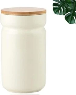 AQARTZA Pet Food Container, 4 X 7 In Ceramic Cat Collection Treat Jar, Dog Food Storage Canister For Hamster Treat, Rabbit Food, Bird Feed 15 AQARTZA Pet Food Container, 4 X 7 In Ceramic Cat Collection Treat Jar, Dog Food Storage Canister For Hamster Treat, Rabbit Food, Bird Feed -Pet Products Shop 31LPhbQc uL. AC