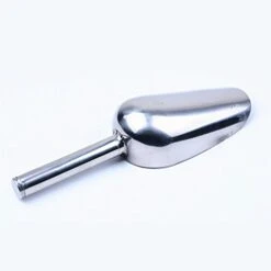 ExhilaraZ Pet Dog Puppy Cat Scoopers Stainless Steel Food Feeder Scoop Shovel Spade Dishes Tool Silver -Pet Products Shop 31MH63stZjL