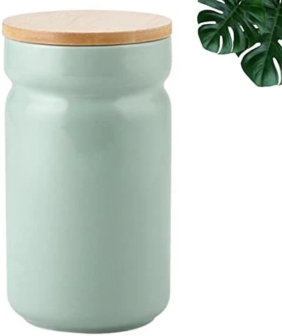 AQARTZA Pet Food Container, 4 X 7 In Ceramic Cat Collection Treat Jar, Dog Food Storage Canister For Hamster Treat, Rabbit Food, Bird Feed 8 AQARTZA Pet Food Container, 4 X 7 In Ceramic Cat Collection Treat Jar, Dog Food Storage Canister For Hamster Treat, Rabbit Food, Bird Feed - Image 6