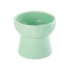 Green Ceramic Raised Cat Bowls, Elevated Food Or Water Bowls, Stress Free, Backflow Prevention, Dishwasher And Microwave Safe, Lead & Cadmium Free 2 Green Ceramic Raised Cat Bowls, Elevated Food Or Water Bowls, Stress Free, Backflow Prevention, Dishwasher And Microwave Safe, Lead & Cadmium Free -Pet Products Shop 31SaHt9KI7L
