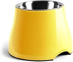 Yoken Elevated Dog Bowls, [Prevention Of Vertebrae Disease] [Super Non-Slip] Dog Bowl With Stainless Steel Bowl, High Capacity Dog Food Bowls, Colorful Raised Dog Bowls For Medium/Small Size Dogs -Pet Products Shop 31Xb8EEF0gL. AC