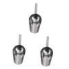 Balacoo 3pcs Stainless Steel Scoop Pet Feeder Dog Treat Scoop Pet Feeding Scoop Stainless Ice Scoop Cat Food Scoop Stainless Steel Shovel Durable Dog Food Spoon Feed The Cat Ice Spoon