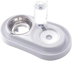 Double Dog Cat Bowls, Raised Pets Water And Food Bowl Set With Automatic Water Dispenser Bottle Detachable Stainless Steel Bowl No-Spill Pet Feeder For Small Medium Dogs And Cats Puppy Kitten Rabbit 14 Double Dog Cat Bowls, Raised Pets Water And Food Bowl Set With Automatic Water Dispenser Bottle Detachable Stainless Steel Bowl No-Spill Pet Feeder For Small Medium Dogs And Cats Puppy Kitten Rabbit -Pet Products Shop 31bPbb4dIL. AC