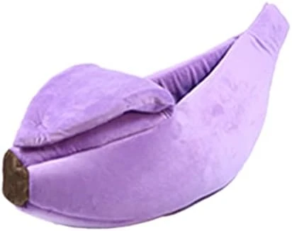 UNOVAP Pet Kennel Winter Warm Soft Banana Cat Bed House Comfortable Mat Portable Cat Litter Basket Supplies Bedding (Color : Yellow, Size : Medium) 13 UNOVAP Pet Kennel Winter Warm Soft Banana Cat Bed House Comfortable Mat Portable Cat Litter Basket Supplies Bedding (Color : Yellow, Size : Medium) - Image 11