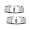 Iconic Pet 3 Cup Stainless Steel Non Skid Pet Bowl For Dog Or Cat (2 Pack), 24 Oz -Pet Products Shop 31gaveGA4CL