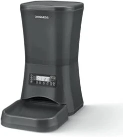 DOGNESS 9L Pet Automatic Cat Feeder | Programmable Auto Pet Dog Food Dispenser Feeder For Kitten Puppy - Portion Control Up To 4 Meals/Day,Voice Recording,Battery And Plug-in Power (White) -Pet Products Shop 31hjQRXR2JL. AC