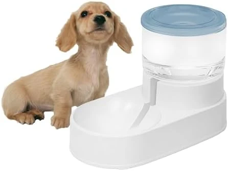 Kathson Automatic Dog Water Dispenser 1 Gallon Gravity Cat Water Dispenser Dogs Water Station Bowl Large Capacity Feeder Waterer Pet Drinking Fountain Pink 10 Kathson Automatic Dog Water Dispenser 1 Gallon Gravity Cat Water Dispenser Dogs Water Station Bowl Large Capacity Feeder Waterer Pet Drinking Fountain Pink - Image 8