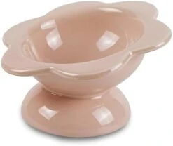 Ceramic Raised Cat Food Bowl, Tilted Flower Shaped Food Or Water Bowl For Cats And Small Dogs, Anti Vomiting Pet Feeder Dish Whisker Fatigue Cat Bowl, Butter Yellow 17 Ceramic Raised Cat Food Bowl, Tilted Flower Shaped Food Or Water Bowl For Cats And Small Dogs, Anti Vomiting Pet Feeder Dish Whisker Fatigue Cat Bowl, Butter Yellow -Pet Products Shop 31opoRnWfCL. AC