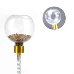 Cat Feeder Toy - 360-Degree Indoor Cats Slow Feeder Interactive Toy With Stable Base,Indoor Cats Food Snack Dispenser Toy For Living Rooms Yuab -Pet Products Shop 31rgH0EsMXL