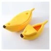 UNOVAP Pet Kennel Winter Warm Soft Banana Cat Bed House Comfortable Mat Portable Cat Litter Basket Supplies Bedding (Color : Yellow, Size : Medium) -Pet Products Shop 31teBN6KkRL