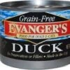 Evangers Grain Free Duck Canned Dog And Cat Food 6oz (24 In A Case) -Pet Products Shop 31vukYuKuyL