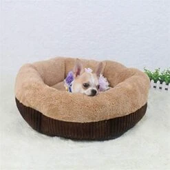 SENERY Winter Warm Beds For Small Dogs Deep Dish Dirt-Resist Waterproof Pet House Soft Comfort Puppy Cat Nest -Pet Products Shop 41 LpyCRrnL. AC