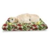 Lunarable Fruit Pet Bed, Repetitive Pattern Of Pear And Apple Branches With Leaves Blooming Organic Foods, Chew Resistant Pad For Dogs And Cats Cushion With Removable Cover, 24" X 39", Multicolor 1 Lunarable Fruit Pet Bed, Repetitive Pattern Of Pear And Apple Branches With Leaves Blooming Organic Foods, Chew Resistant Pad For Dogs And Cats Cushion With Removable Cover, 24" X 39", Multicolor -Pet Products Shop 4103WD8AQHL