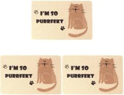 Large Cat Litter Mat Large Cat Litter Mat 2pcs PVC Cat Litter Litter Catcher Cat Litter Mat Cat Mat Mat, Litter Large Cat Litter Mat Dog Food Bowl Mat Dog Food Bowl Mat -Pet Products Shop 410HDQDZY8L. AC