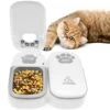 Automatic Cat Feeders 2 Cat, Wet Dry Cat Food Dispenser With 48H Delay, Smart Dog Cat Feeder Automatic With 2 Bowls, Timed Pet Feeder With Locking Design, Programmable Portion Control 2 Meals Per Day 1 Automatic Cat Feeders 2 Cat, Wet Dry Cat Food Dispenser With 48H Delay, Smart Dog Cat Feeder Automatic With 2 Bowls, Timed Pet Feeder With Locking Design, Programmable Portion Control 2 Meals Per Day -Pet Products Shop 410PXvuYH3L