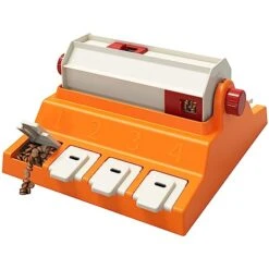 GOOLA Dog Puzzle Toys, Dog Slow Feeders, Interactive Dog Toys For IQ Training & Mental Enrichment, Fun Dog Treat Puzzle Toy For Large/Medium/Small Dogs (Orange)