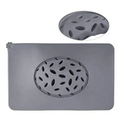 TYUXINSD Beautiful Cat Cushion Silica Gel Waterproof Cat Litter Mat Durable Non Slip Dog Mattress Protect Floor And Carpet Easy Clean Pet Bed Mat For Kittens Pink (Color : Gray) -Pet Products Shop 410f6u3oN4L