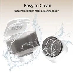 Vinticc Automatic Timed, Pet Dry Food Dispenser For Cat And Dog, WiFi Cat Feeder With APP Control, 20 Portions, 1-6 Meals Per Day, Up To 10s Meal Call -Pet Products Shop 4117SL3chzL