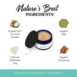 Isabella's Clearly Teeth & Gums For Dogs, Natural Toothpaste Powder Freshens Breath, Fights Plaque, Reduces Tartar | Tasty Cinnamon With Coconut And Kelp | Vegan, Made In The USA (Without Toothbrush) 11 Isabella's Clearly Teeth & Gums For Dogs, Natural Toothpaste Powder Freshens Breath, Fights Plaque, Reduces Tartar | Tasty Cinnamon With Coconut And Kelp | Vegan, Made In The USA (Without Toothbrush) -Pet Products Shop 411eTC0OQZL