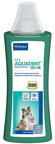 Virbac C.E.T Aquadent Dental Solution For Dogs And Cats (500 Ml)