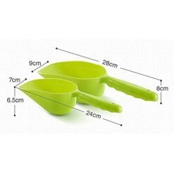 Food Scoop Dog Cat Food Scoop Ice Scoop Flour Scoop Candy Scoops Dry Measuring Cup Plastic Scoop Blue -Pet Products Shop 412tX40DFZS