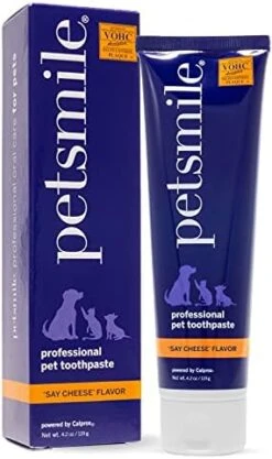 Petsmile Professional Pet Toothpaste | Cat & Dog Dental Care | Controls Plaque, Tartar, & Bad Breath | Only VOHC Accepted Toothpaste | Teeth Cleaning Pet Supplies (London Broil, 4.2 Oz) -Pet Products Shop 4133pR1fGhS. AC