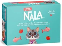 LOVE, NALA - Natural Adult Cat Wet Food - FLAKED Chicken With Pumpkin In Broth - Grain Free, Non-GMO, Prebiotic Fiber, Vitamins, Minerals - 12 Pack 2.4 Lbs. -Pet Products Shop 413K6Rerb0L. AC