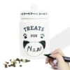 EassyHoo Airtight Dog Treat Container, Ceramic Dog Treat Jar With Lid, 4.2" Round X 6.5" Tall White Dog Treat Canister, Large Dog Cookie Jar For Dogs, Pet Treat Container Airtight, Dog Treat Jars For Pets 1 EassyHoo Airtight Dog Treat Container, Ceramic Dog Treat Jar With Lid, 4.2" Round X 6.5" Tall White Dog Treat Canister, Large Dog Cookie Jar For Dogs, Pet Treat Container Airtight, Dog Treat Jars For Pets -Pet Products Shop 413MelhCFEL
