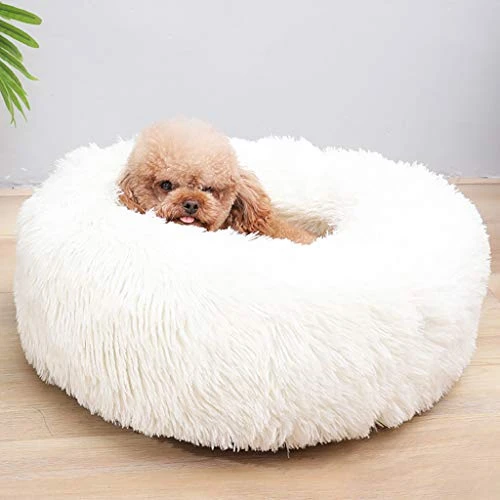 Koolee Pets Beds For Dog Round Cat Winter Warm Sleeping Bag Long Plush Soft Pet Bed Calming Bed 3 Koolee Pets Beds For Dog Round Cat Winter Warm Sleeping Bag Long Plush Soft Pet Bed Calming Bed