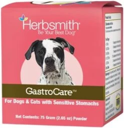 Herbsmith GastroCare - For Cats & Dogs With Sensitive Stomachs - Cat And Dog Digestive Support - Ease Canine And Feline Sensitive Stomach - 75g -Pet Products Shop 4152M2myEFL. AC